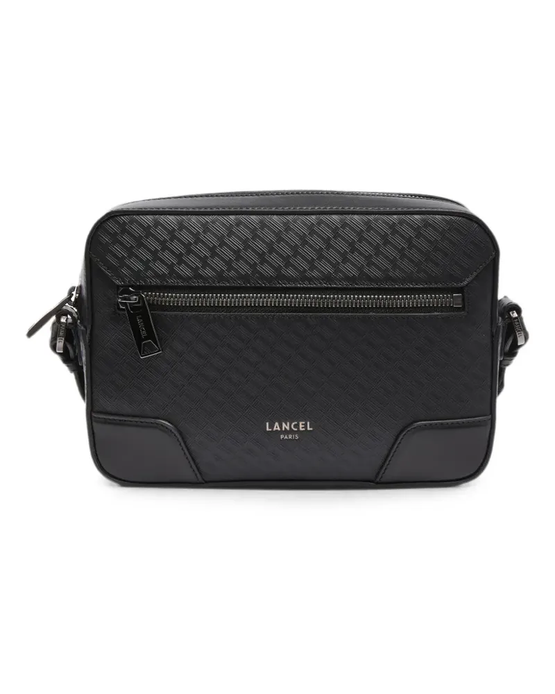 Lancel Charlie logo-embossed messenger bag - Schwarz Schwarz