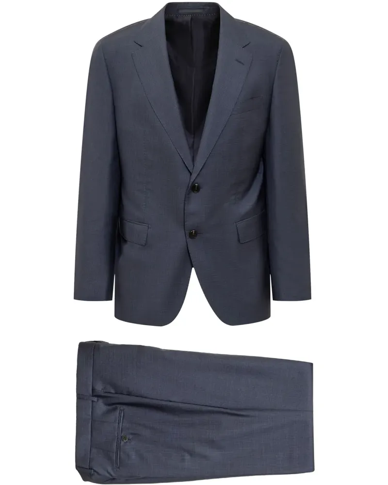HUGO BOSS Einreihiger Anzug - Blau Blau