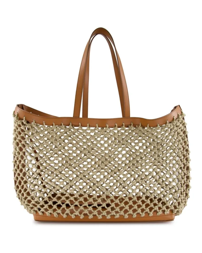 Stella McCartney Eco Mesh Shopper Nude