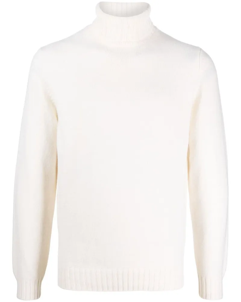 Dell'oglio Fein gestrickter Rollkragenpullover - Nude Nude