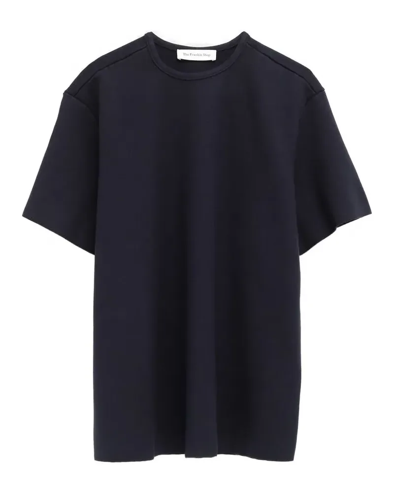 FRANKIE Shop crew-neck short-sleeve T-shirt - Blau Blau