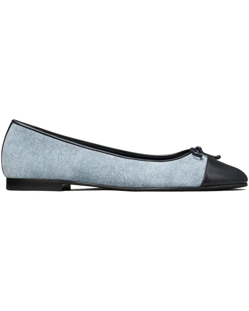 Tory Burch Ballerinas mit Kappe - Blau Blau