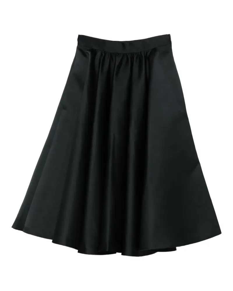 Max Mara Midirock in A-Linie - Schwarz Schwarz