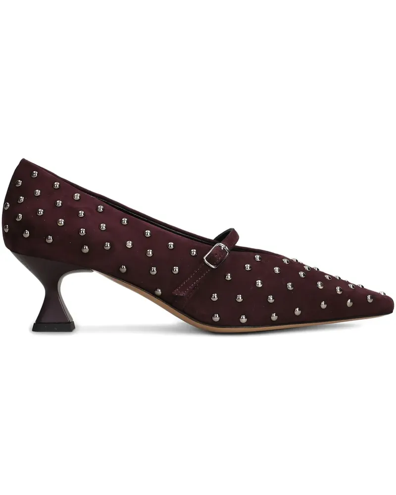 The Seller Spitze Pumps mit Nieten - Rot Rot