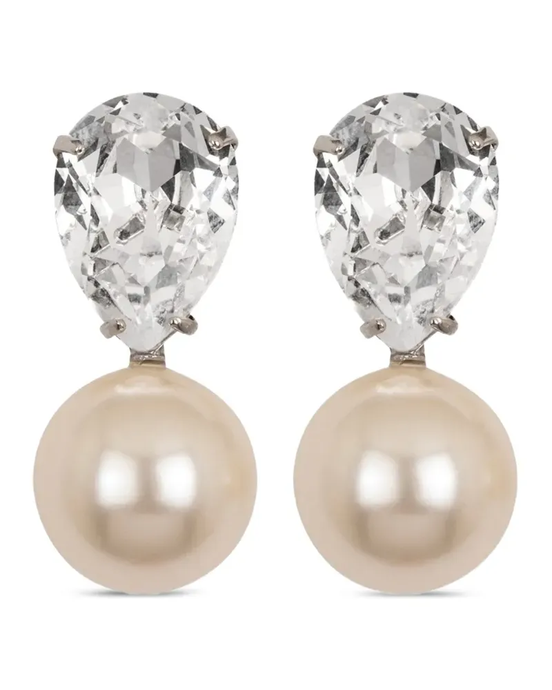 Jennifer Behr Cimone Ohrringe mit Kristallen - Silber Silber