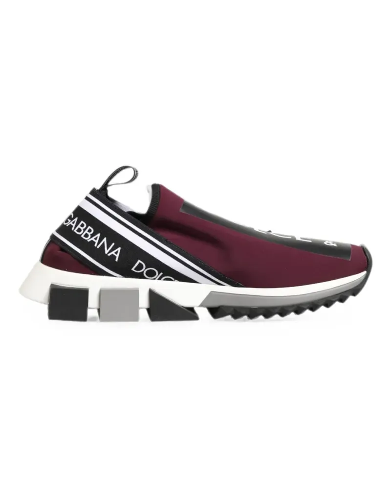 Dolce & Gabbana Sorrento Slip-On-Sneakers - Rot Rot