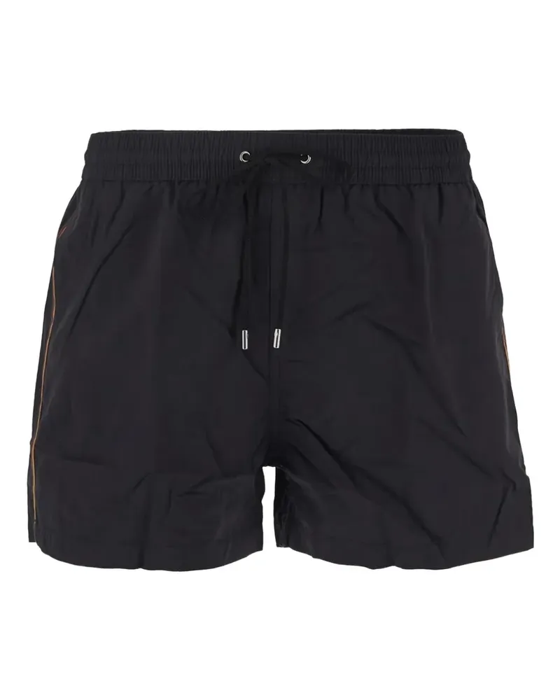 Paul Smith side-stripe swim shorts - Schwarz Schwarz