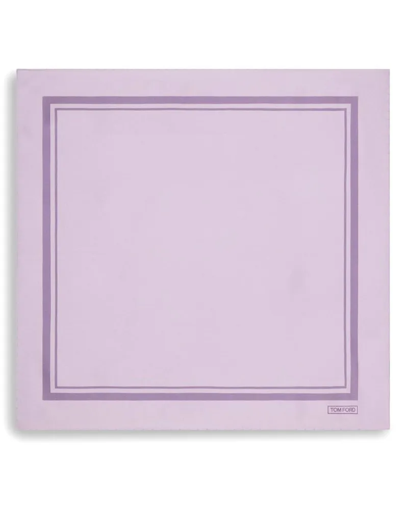 Tom Ford Schal aus Seide - Violett Violett