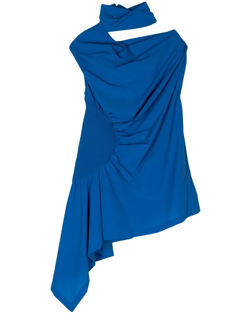 Issey Miyake Eye Of The Bean Bluse - Blau Blau