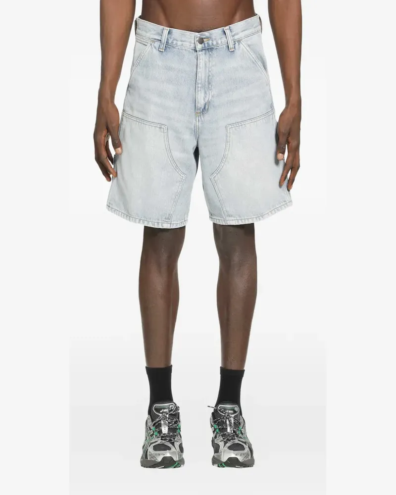 Carhartt WIP double knee short - Blau Blau