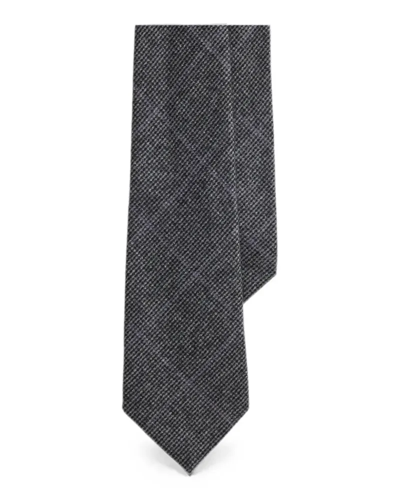 Ralph Lauren Karierte Krawatte - Grau Grau