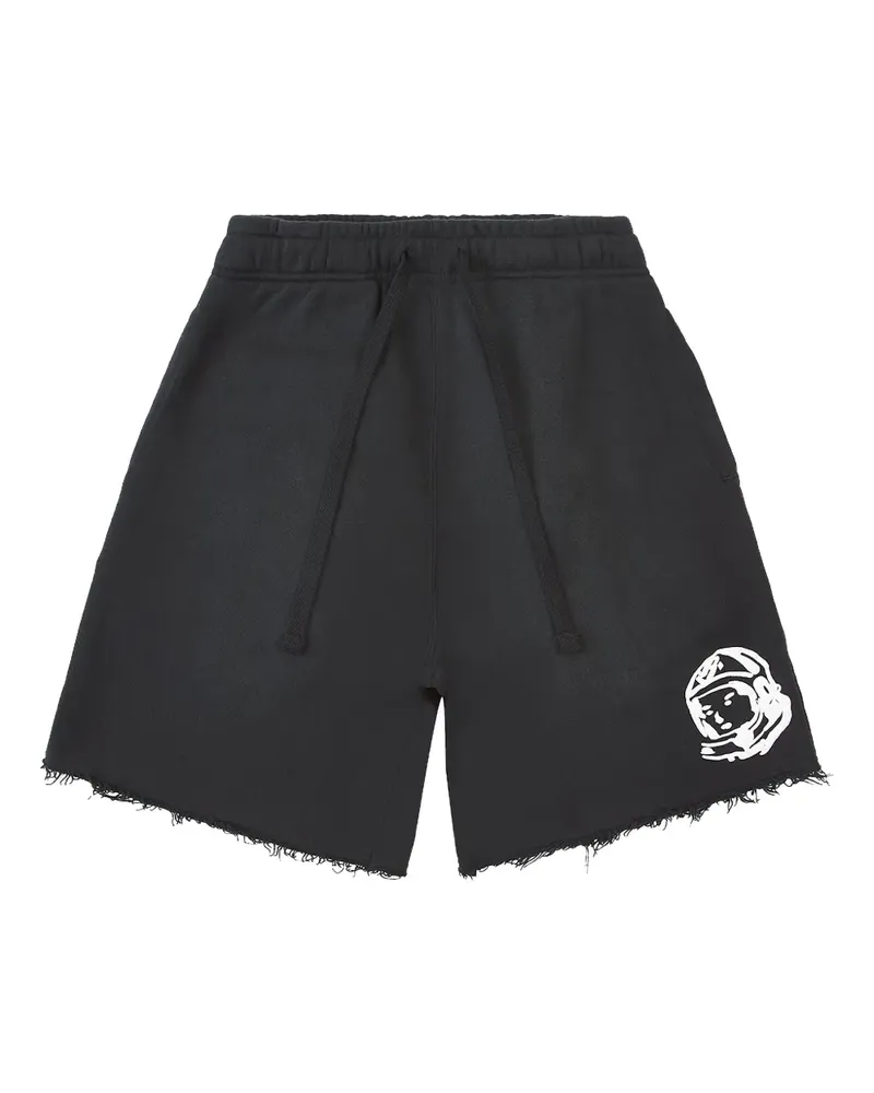 Billionaire Boys Club Ausgefranste Helmet Shorts - Schwarz Schwarz