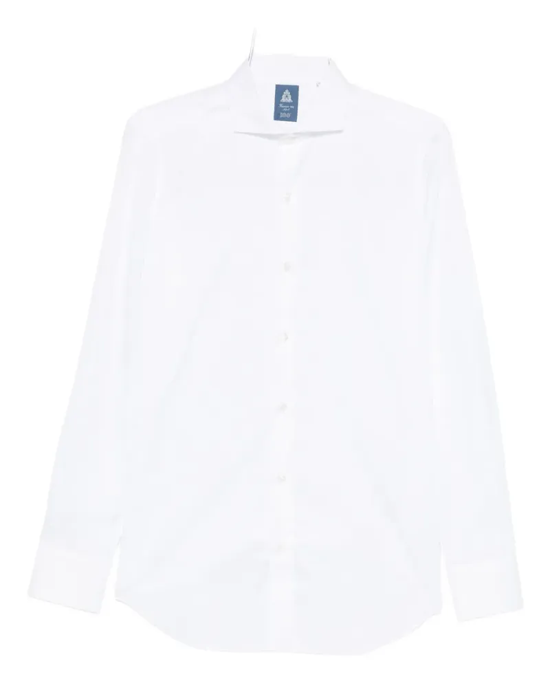 Finamore 1925 Milano cotton shirt - Weiß Weiß