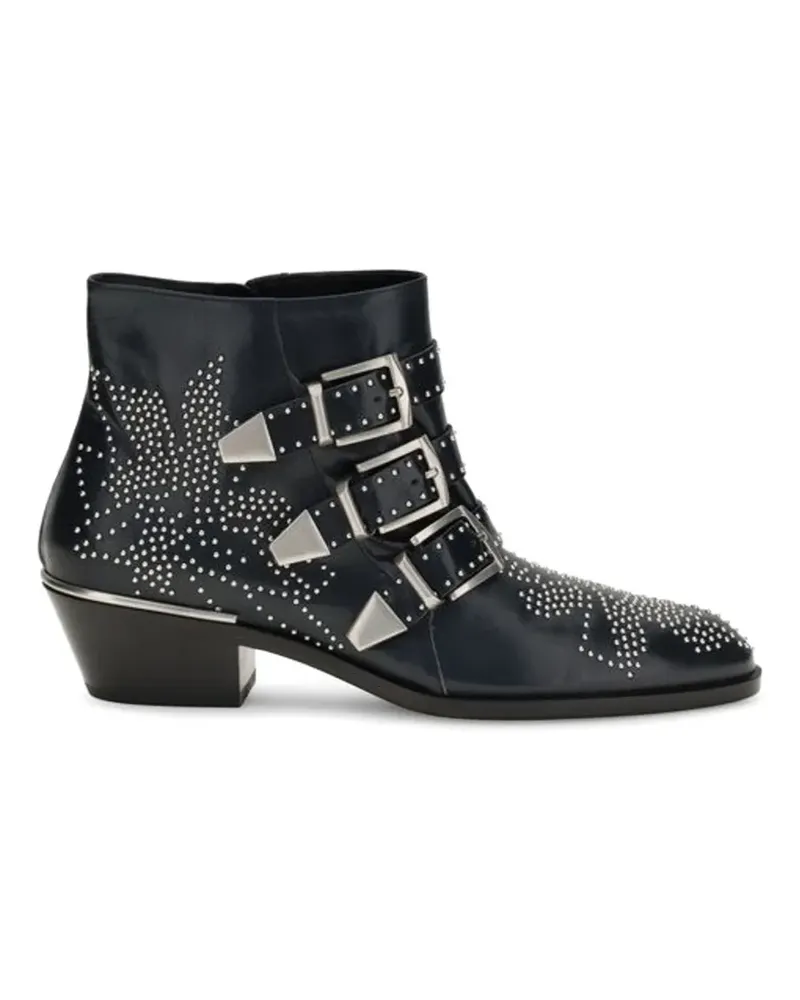 Chloé Susanna studded leather ankle boots - Schwarz Schwarz
