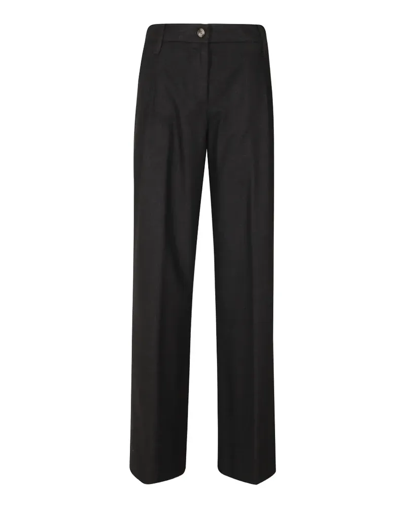 KILTIE Hose mit Bügelfalten - Schwarz Schwarz