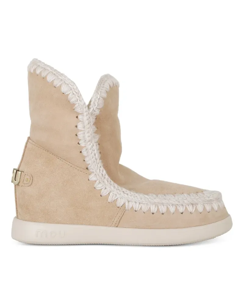 Mou New Inner Wedge-Stiefeletten - Nude Nude
