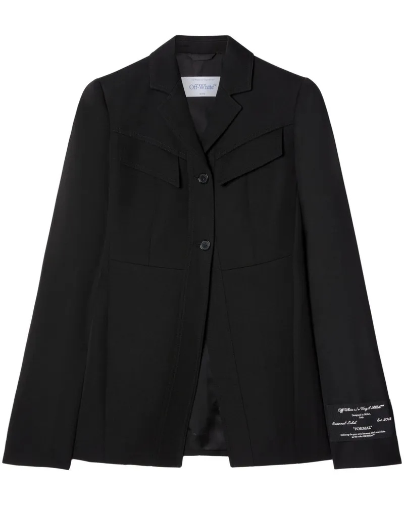 OFF-WHITE Toybox Blazer - Schwarz Schwarz