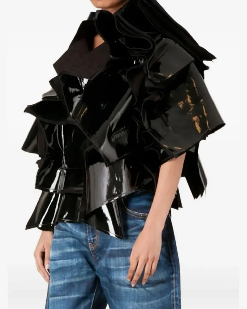Comme des Garçons Avantgardistische Jacke mit Oversized-Schnitt - Schwarz Schwarz