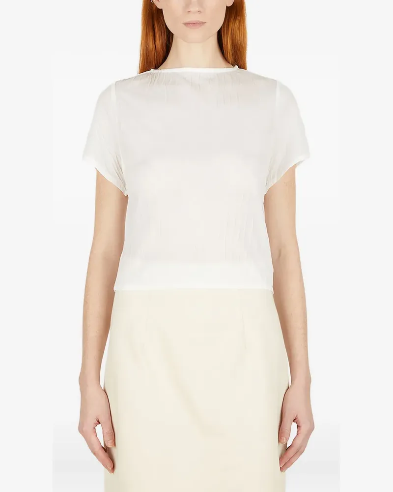 Wynn Hamlyn crinkled blouse - Weiß Weiß
