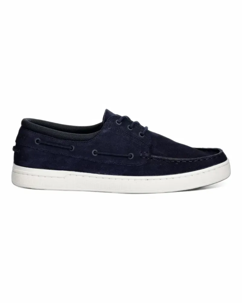 Fred Perry Drury Segelschuhe aus Wildleder - Blau Blau
