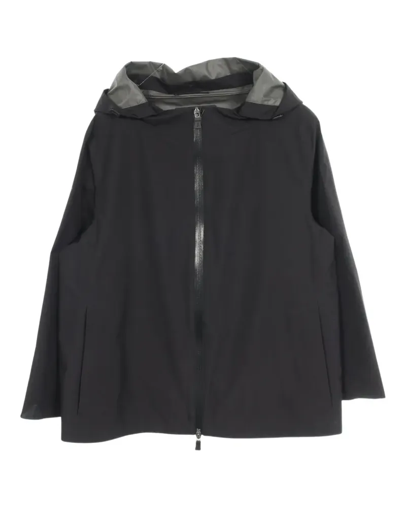 Herno 2020s Laminar Gore-Tex hooded jacket - Schwarz Schwarz