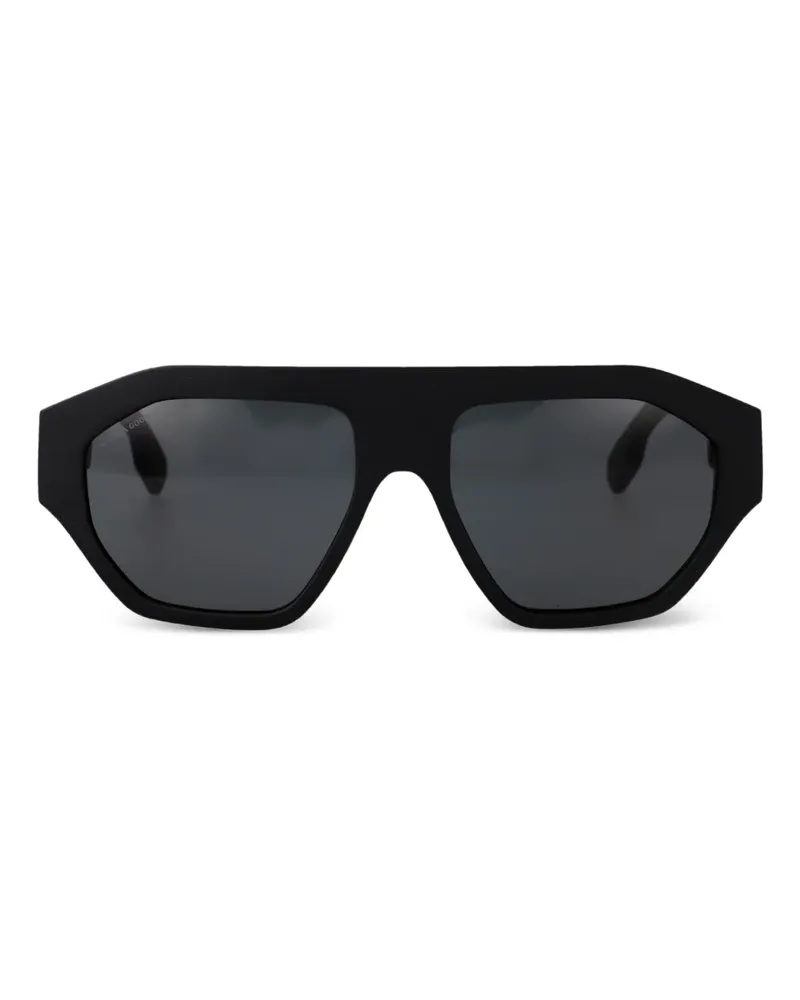 Canada Goose Sonnenbrille mit geometrischem Gestell - Schwarz Schwarz