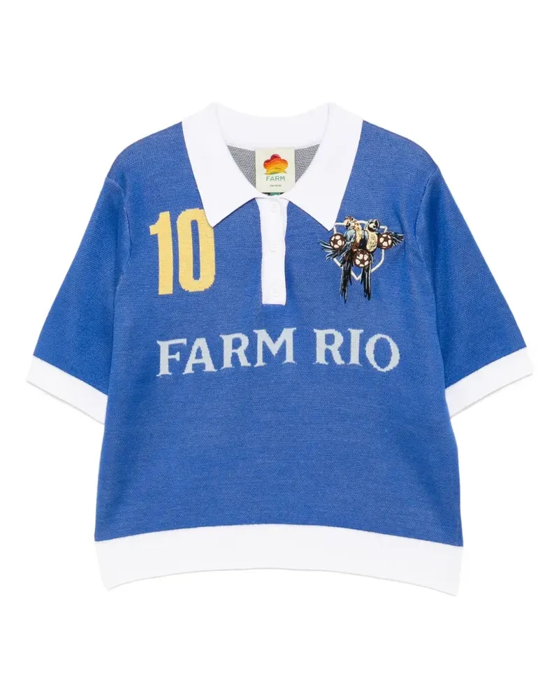 FARM Rio Copa Poloshirt - Blau Blau