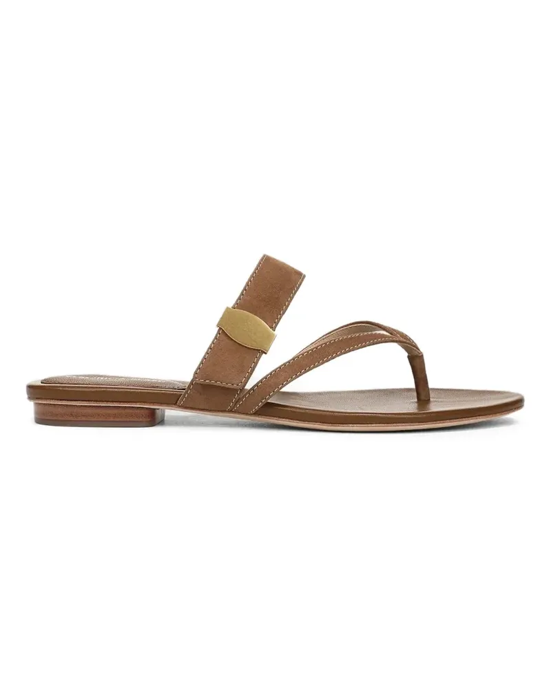 Veronica Beard Salva Dash flat sandals - Braun Braun
