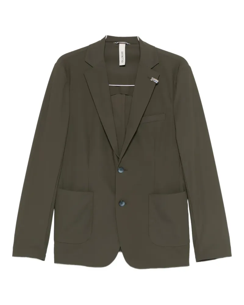 DISTRETTO12 Active flap pocket jacket - Grün Grün