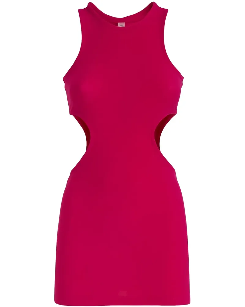 Reina Olga Minikleid mit Cut-Out - Rosa Rosa