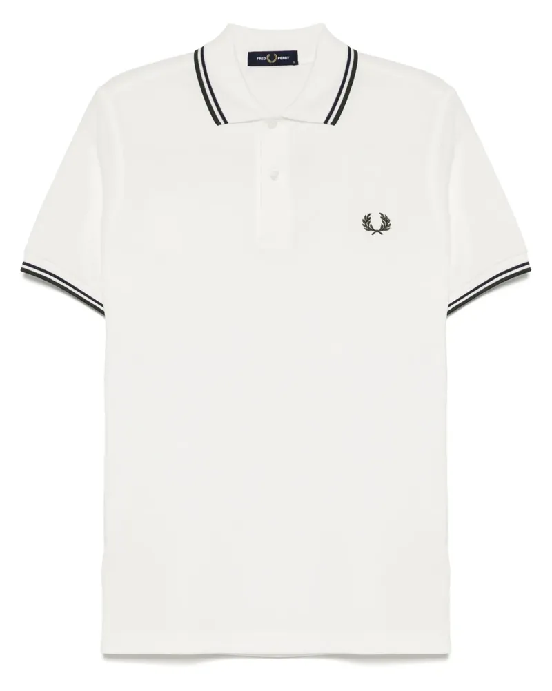 Fred Perry Poloshirt mit Streifendetails - Nude Nude