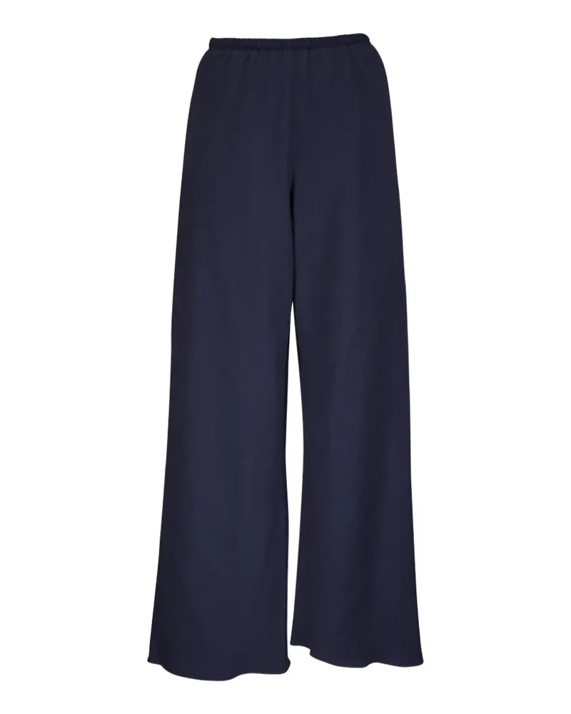 Peter Cohen elasticated-waistband pull-on trousers - Blau Blau