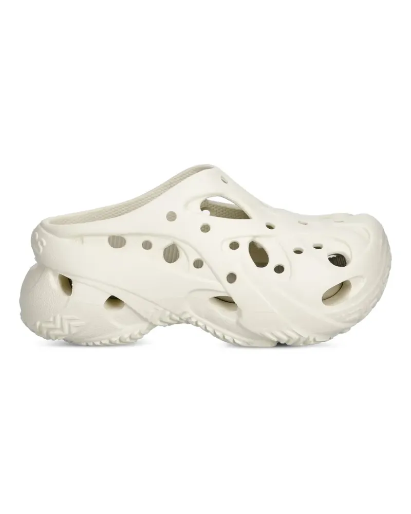 Crocs Perforierte Cage Slip-On-Sneakers - Nude Nude