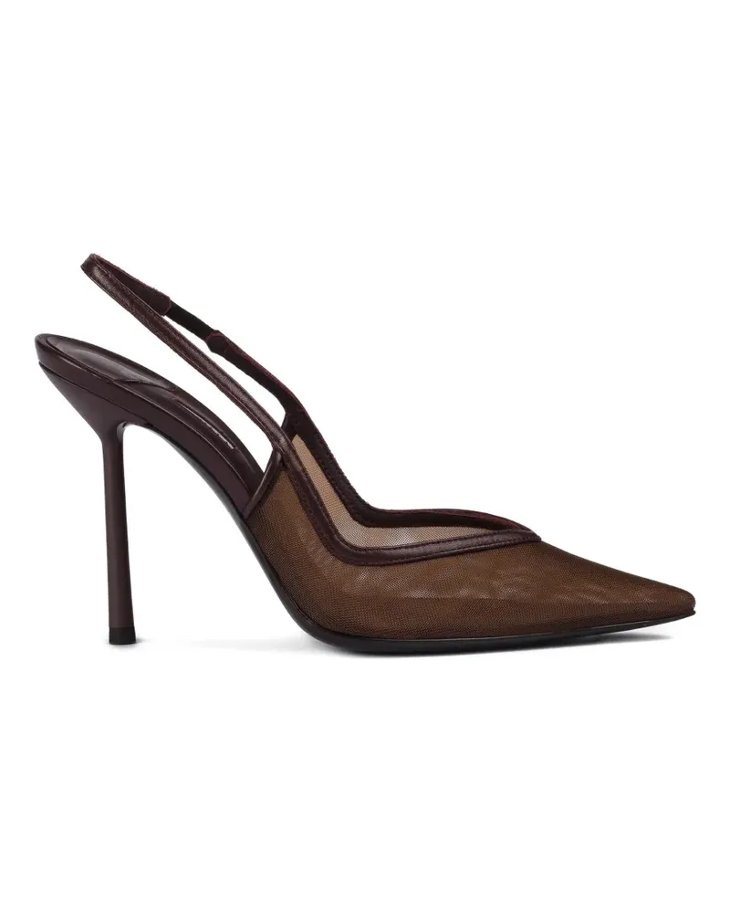 Le Silla Vivienne slingback heeled pumps - Braun Braun