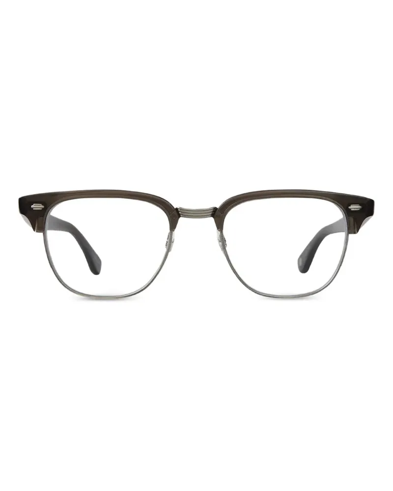 Garrett Leight square-frame glasses - Schwarz Schwarz