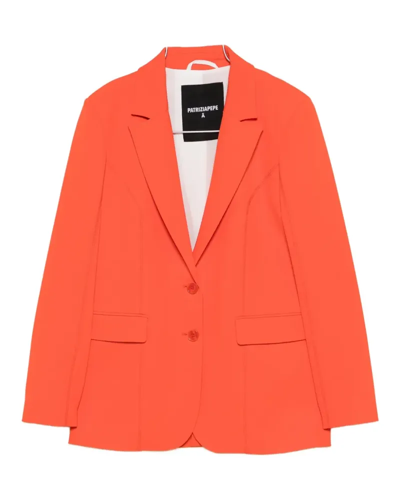 Patrizia Pepe pocket blazer - Orange Orange