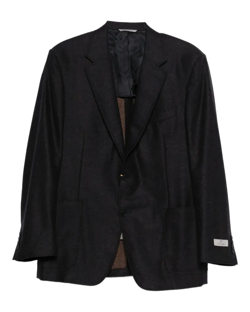 Canali Geknöpftes Sakko - Blau Blau