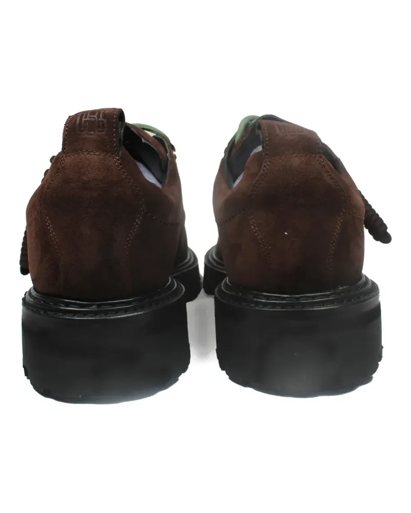 G.H. Bass & Co. lug-sole lace-up derby shoes - Braun Braun