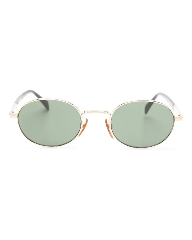 EYEWEAR by DAVID BECKHAM Sonnenbrille mit ovalem Gestell - Gold Gold
