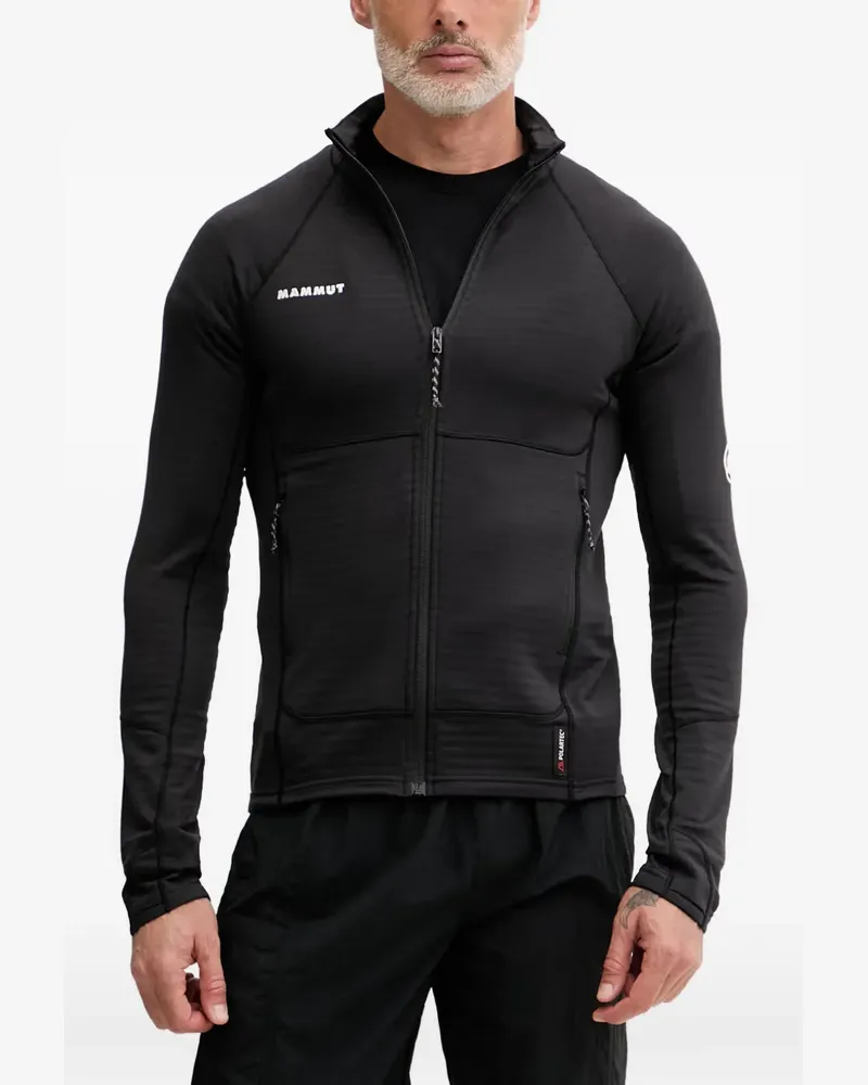 Mammut Taiss ML Sport-Sweatshirt mit Logo-Print - Schwarz Schwarz