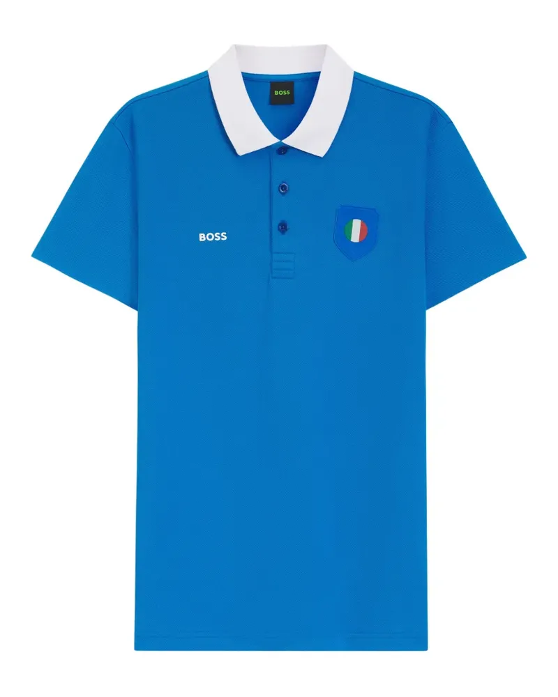 HUGO BOSS Poloshirt mit Logo - Blau Blau