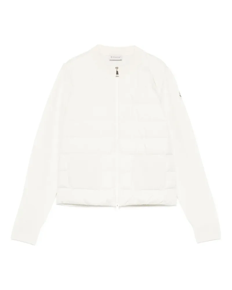 Moncler wool cardigan - Weiß Weiß