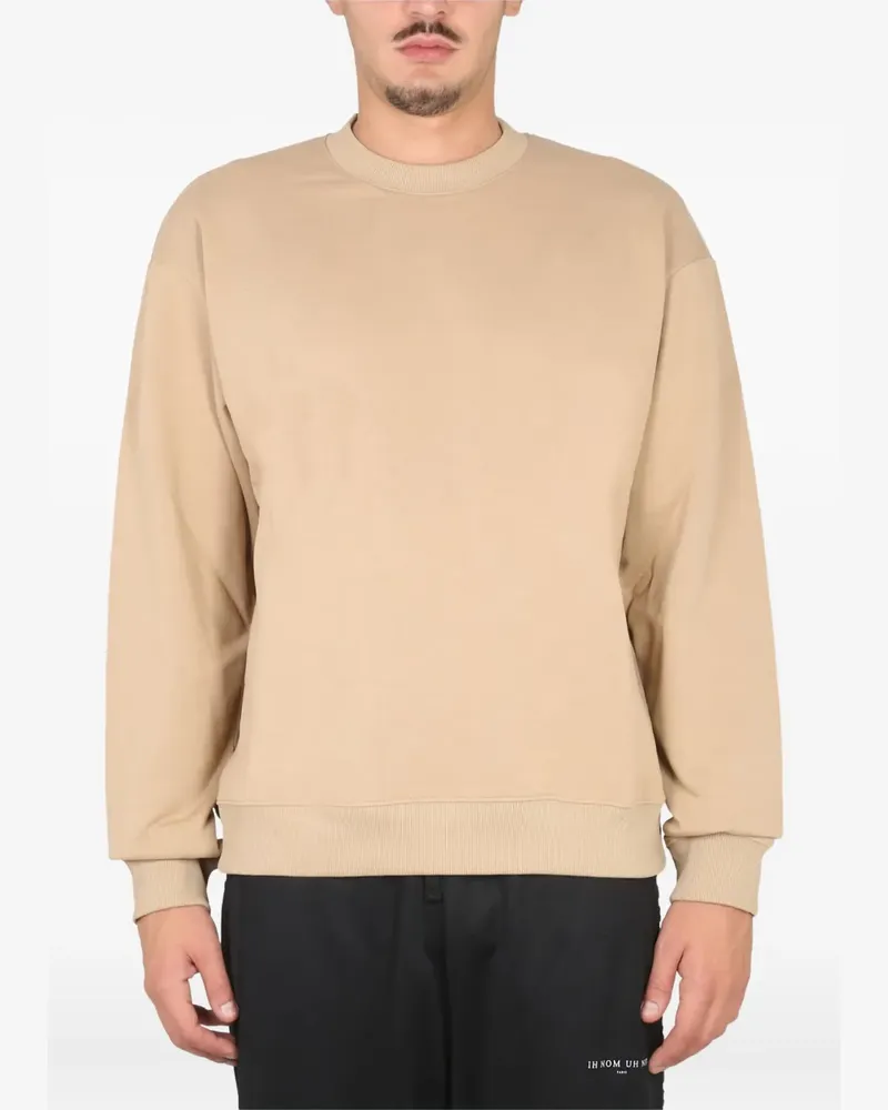 IH NOM UH NIT Sweatshirt mit Logo-Print - Nude Nude