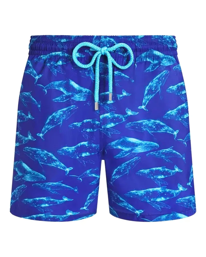 Vilebrequin whale-print swim shorts - Blau Blau