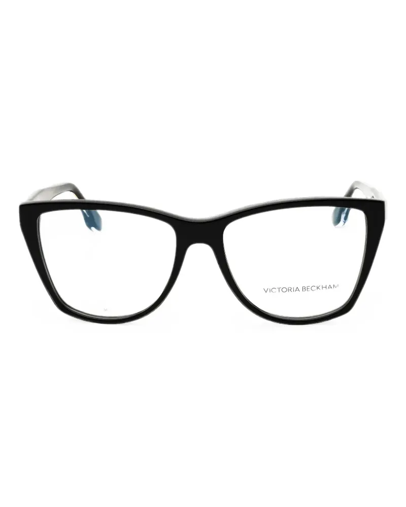 Victoria Beckham rectangle-frame glasses - Schwarz Schwarz