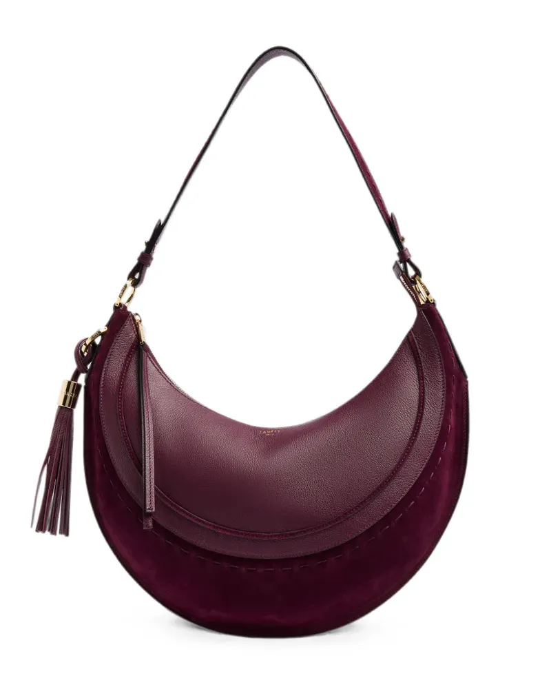 Lancel medium Hoboheme tassel shoulder bag - Violett Violett