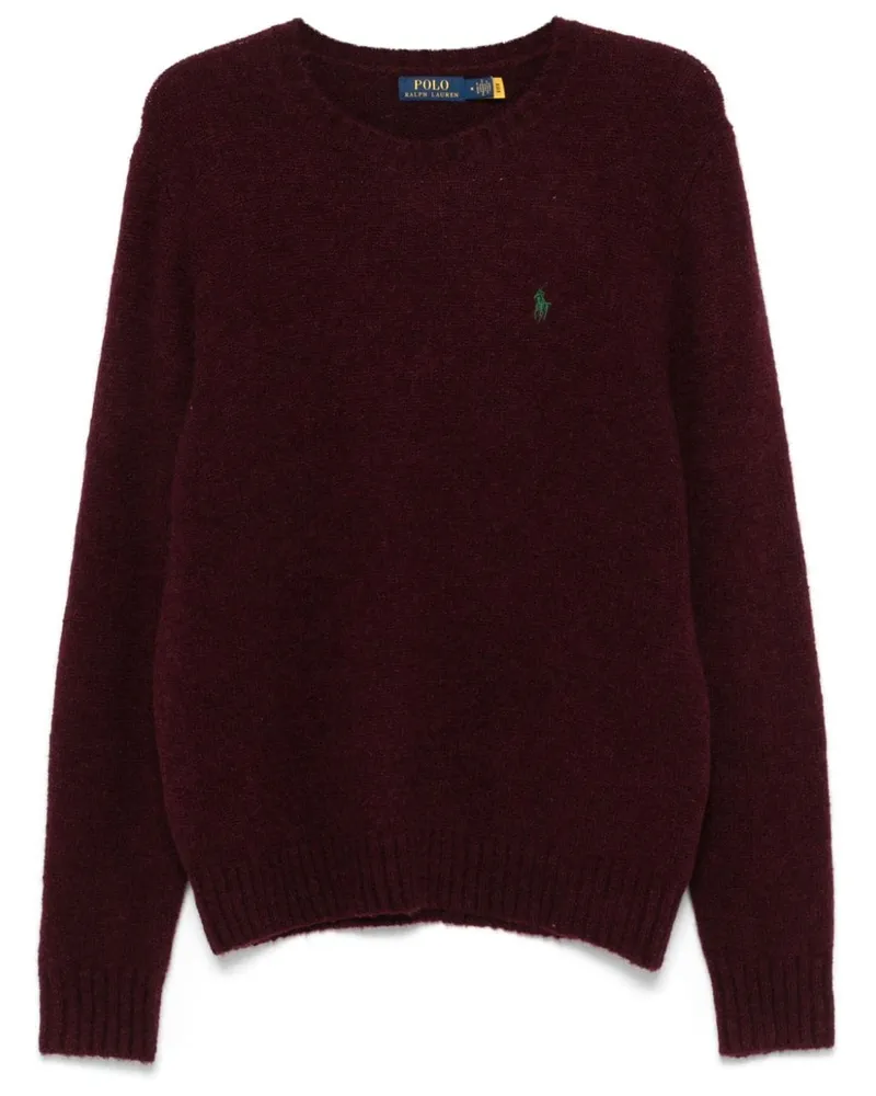 Ralph Lauren Pullover mit Polo Pony - Rot Rot