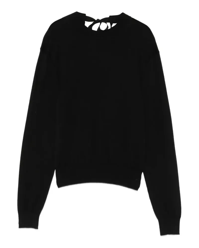 Lanvin Pullover mit Rundhalsausschnitt - Schwarz Schwarz