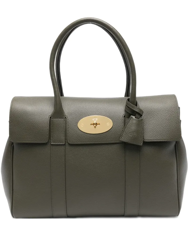 Mulberry Bayswater flap-top leather tote bag - Grün Grün