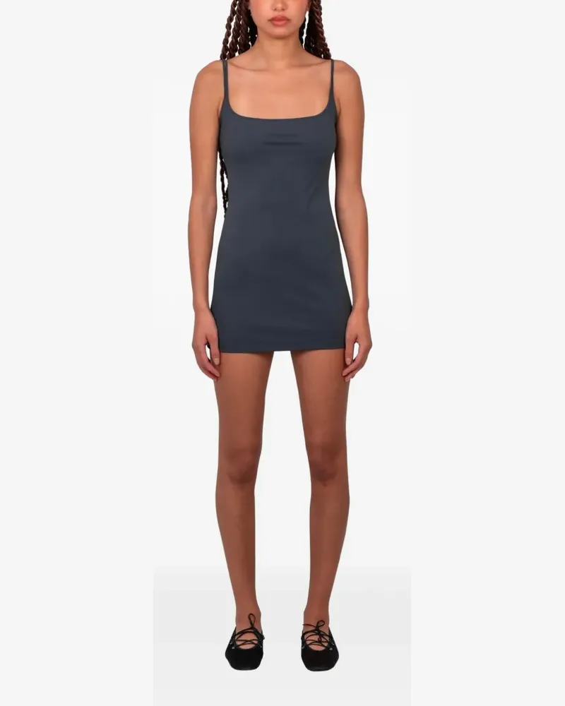 GIMAGUAS Lula Kleid mit Spaghettiträgern - Grau Grau